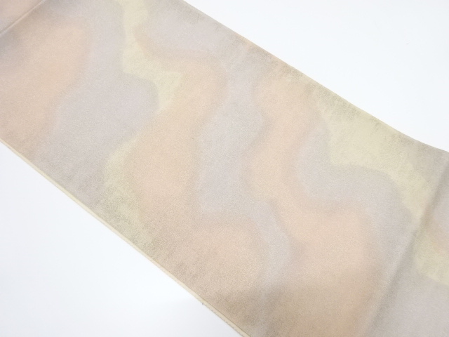 JAPANESE KIMONO / VINTAGE FUKURO OBI / TSUZURE / WOVEN MIST